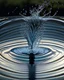 Placeholder: A close-up of a drop of water splashing into a calm pool, capturing the precise moment of impact and the resulting ripples.