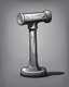 Placeholder: hammer, desaturated color, 3d cartoon proportions, detailed vector drawing with thick outline, stock image