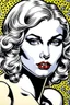 Placeholder: venus godess photo realistic style of roy lichtenstein