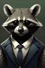 Placeholder: Looksmaxxing raccoon