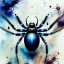 Placeholder: spider, insects, watercolor illustration by <agnes cecile> <Yoji Shinkawa>, natural tones, ornate and intricate detail , soft smooth lighting, soft pastel colors,