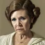 Placeholder: [[extrem stunning photorealistic carrie fisher as princess leia]] :: [[photorealistic brown eyes, symmetrical short hair, head and shoulders portrait, 8k resolution photorealistic portrait by Greg Rutkowski, WLOP, hyperdetailed, intricately detailed, triadic colors]]