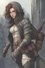 Placeholder: human rogue in a city