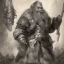 Placeholder: dnd, dwarf, priest, heavy armour, portrait, face