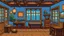 Placeholder: Inside the room of a medieval magical barracks pixelart