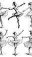 Placeholder: Ballerina drawing sketches