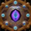 Placeholder: single Ornament, Sonoluminescence, Iridescent, Topaz, Ametrine, sharp focus