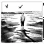 Placeholder: a alone man. pen and ink, birds eye view, illustrated by hergé, Background space and earth