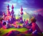 Placeholder: Photography of beautiful landscape Dice-shaped fairy castle, very colorful wonderful landscape, very detailed, high quality, very intricate, 3d rendering, magnificent, royal, majestic, cinema 4d, hdr, 16k, octane effect rendering