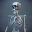 Placeholder: skeleton sharp , 4k ,high resolution.