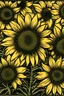 Placeholder: sunflowers block print