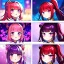 Placeholder: Clear focus, 8k, beautiful lighting, vibrant colors, girl, red hair, purple eyes, ponytail, chinese clothes, loli,