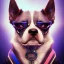 Placeholder: A beautiful portrait of a cute cyberpunk dog by sandra chevrier and, greg rutkowski and wlop, purple blue color scheme, high key lighting, volumetric light, digital art, highly detailed, fine detail, intricate, ornate, complex, octane render, unreal engine, photorealistic