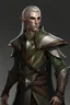 Placeholder: male high elf ranger wearing a leather jerkin