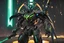 Placeholder: Genji machine in 8k solo leveling shadow artstyle, anubis them, neon effect, full body, Desert, intricate details, highly detailed, high details, detailed portrait, masterpiece,ultra detailed, ultra quality