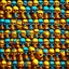 Placeholder: ANATOMICALLY CORRECT digital photograph of wall of multicolored SKULLs OF freshly skinned SMILEY FACEs with fine line, highly detailed, high resolution, 8k 3d, vray, horrorcore, vivid, btight