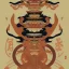 Placeholder:  brand logo, Ukiyo-e japanese art