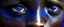 Placeholder: Extreme closeups of Wolof people. Their eyes glow with gemstone colors and reflect Cobalt Infinity, –v6