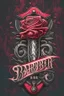 Placeholder: rose mit rasiermesser, haarschneidemaschine und diamant über schriftzug,firmenlogo für friseur barber, name soll SAMO THE BARBER sein, high quality, logo, graffitidesign, symmetrisch, 4k,