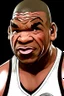 Placeholder: Mike Tyson American boxer ,cartoon 2d