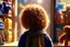 Placeholder: a little boy with curly blond hair is standing with his back to us, looking at toys (stuffed animals, building blocks, trains, legos, rocking horses) in a toy shop window Nikon D850 digital painting fantasy 4k very attractive fantastic view ultra detailed 4K 3D cinematic postprocessing in sunshine