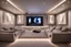 Placeholder: home cinema room with LED lighting in the walls make sure the room is completely symmetrical