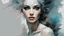 Placeholder: Ice goddess of love, sexy :: digital matt painting with rough paint strokes by Jeremy Mann + Carne Griffiths + Leonid Afremov, black canvas