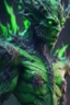 Placeholder: Green demon Humanoid mutant alien,FHD, detailed matte painting, deep color, fantastical, intricate detail, splash screen, complementary colors, fantasy concept art, 32k resolution trending on Artstation Unreal Engine 5