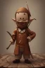 Placeholder: Pinocchio as an old wooden man now in cg style