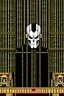 Placeholder: punisher sku;; inside prison cell in brooklyn bankmanfried in the style of Hiroshi Nagai