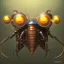 Placeholder: composition,portrait painting of a steampunk transparent insect,steampunk center, ultra realistic, intricate details, eerie highly detailed, shiny, smooth, studio quality, octane render, Surrealism, Triadic colour scheme,glow-stick, ambient lighting,nightclub lighting, polaroid, 100mm, --ar 1:1 --v4