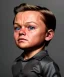 Placeholder: Leonardo di caprio toddler, full body, car, dramatic lighting, hyper realistic