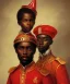 Placeholder: Negro Felipe, african slave, red uniform, red headband