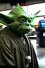 Placeholder: Yoda at a gas station cctv footage