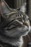 Placeholder: Realistic cat