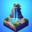 Placeholder: The Isometric Glass Tall Box Mini Model Little Real Island Mixed Water Fall Under Ocean Sunshine Summer Background Blue Sea, The Last Of Us / Avatar, Octane Render / ZBrush, Cinematic, IMAX Film, Nikon D750, 16K, Autostereoscopy, Anthropomorphic, Golden Ratio, Geometry, Symmetric, Depth Of Field, Highly Detailed, Ultra Realistic, Beautiful Lighting, Halfrear Lighting, Soft Light, Candoluminescence, Cast Shadow, Reflective, Glow, Translucent, Normal Map, Carbonated --testp