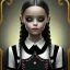 Placeholder: wednesday addams rolünde oynayan jenna ortega