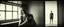 Placeholder: STYLE: gritty 19th-century gothic photography, Zdzisław Beksiński surrealism, Caravaggio chiaroscuro, tactile analog grain, pinhole-camera softness, heavy vignetting, scratched emulsion, rugged irregular photo border. SCENE: a pale, sickly vampire calmly folding black socks beside a window in an old apartment, rough porous skin, sunken eyes, hollow cheeks, sparse damp hair, completely absorbed in the mundane task. Outside the window, a normal person stands frozen in terror, staring at him, bare
