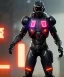 Placeholder: cyber ninja, black metal armor, futuristic suit, imperious, 8k resolution, overwatch, genji, color, vibrant, visor