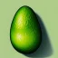 Placeholder: Couch in the shape of an avocado