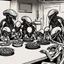 Placeholder: A Group of Xenomorphs and Not Enough Food