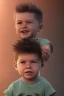 Placeholder: James hetfield toddler, full body, bokeh,hyper realistic