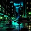 Placeholder: jazz vibes, city at night, lonely, dark colours