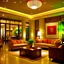 Placeholder: Hotel lobby, the style is organic