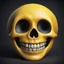 Placeholder: ANATOMICALLY CORRECT SKULL OF A SMILEY FACE