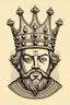Placeholder: King with a crown on his head