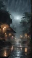 Placeholder: Hyper Realistic No-Theme Thursday very-heavy-rainy-night with prehistoric-cinematic-ambiance