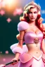 Placeholder: Body Beautifull Liv Tyler Princess Peach, closed eyes, rtx, reflection, 8k, glow, winning photography, caustics