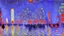 Placeholder: Space cyberpunk city, winter, claude monet painting