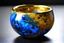 Placeholder: An image besting with a blue, and golden colour and white shine and small hight.